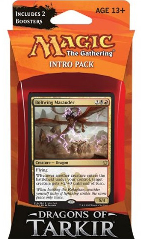Magic The Gathering Dragons Of Tarkir Intro Pack - Relentless Rush