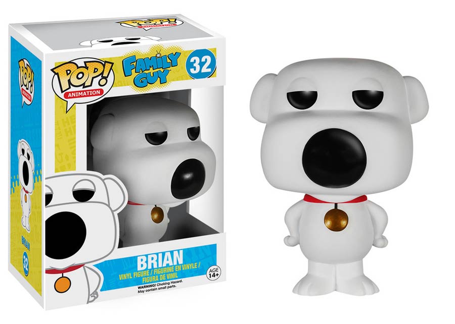 POP Television 32 Family Guy Brian Vinyl Figure