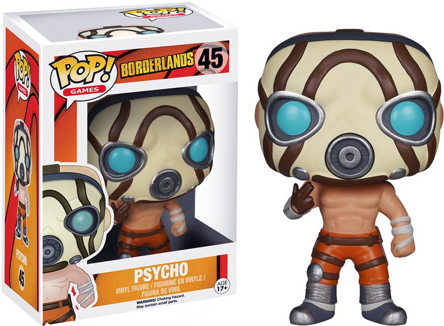 POP Games 45 Borderlands Psycho Vinyl Figure