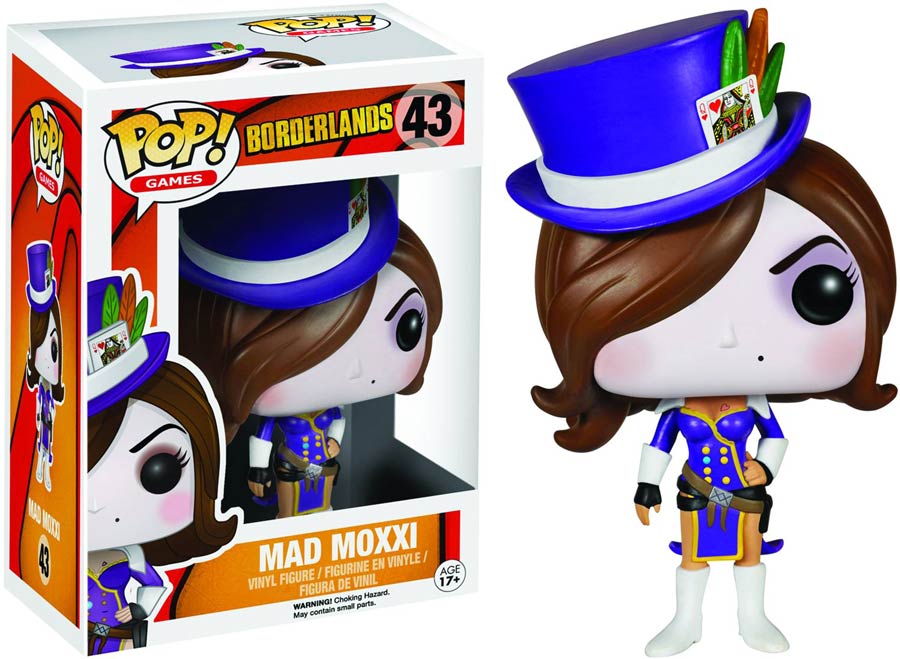 POP Games 43 Borderlands Mad Moxxi Vinyl Figure