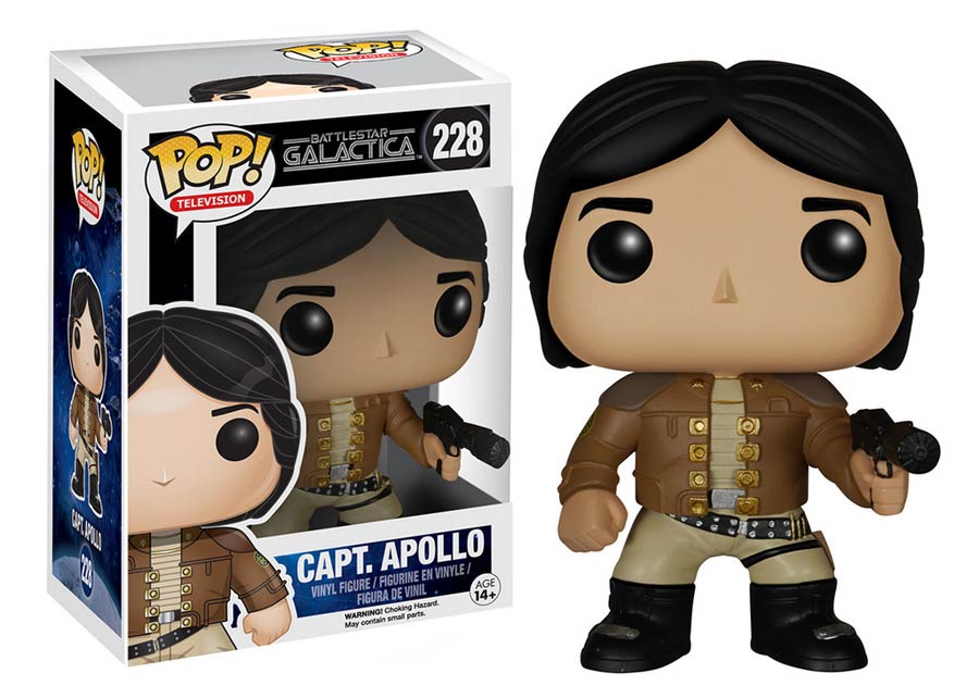 POP Television 228 Battlestar Galactica Classic Apollo Vinyl Figure