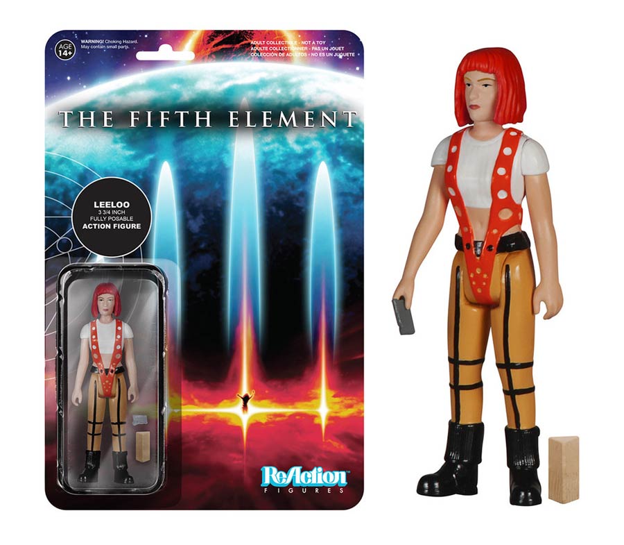 ReAction The Fifth Element Leeloo 4-Inch Action Figure
