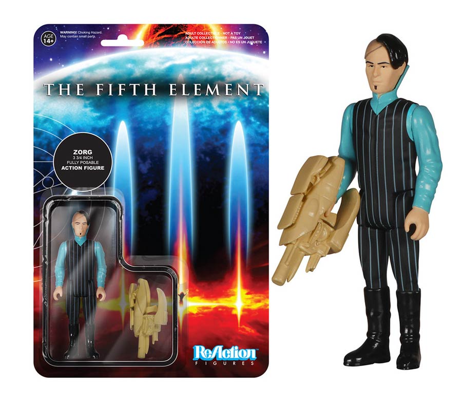 ReAction The Fifth Element Zorg 4-Inch Action Figure