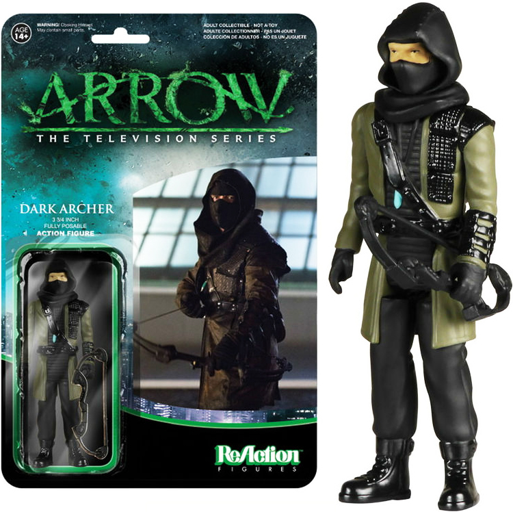 ReAction Arrow Dark Archer 4-Inch Action Figure