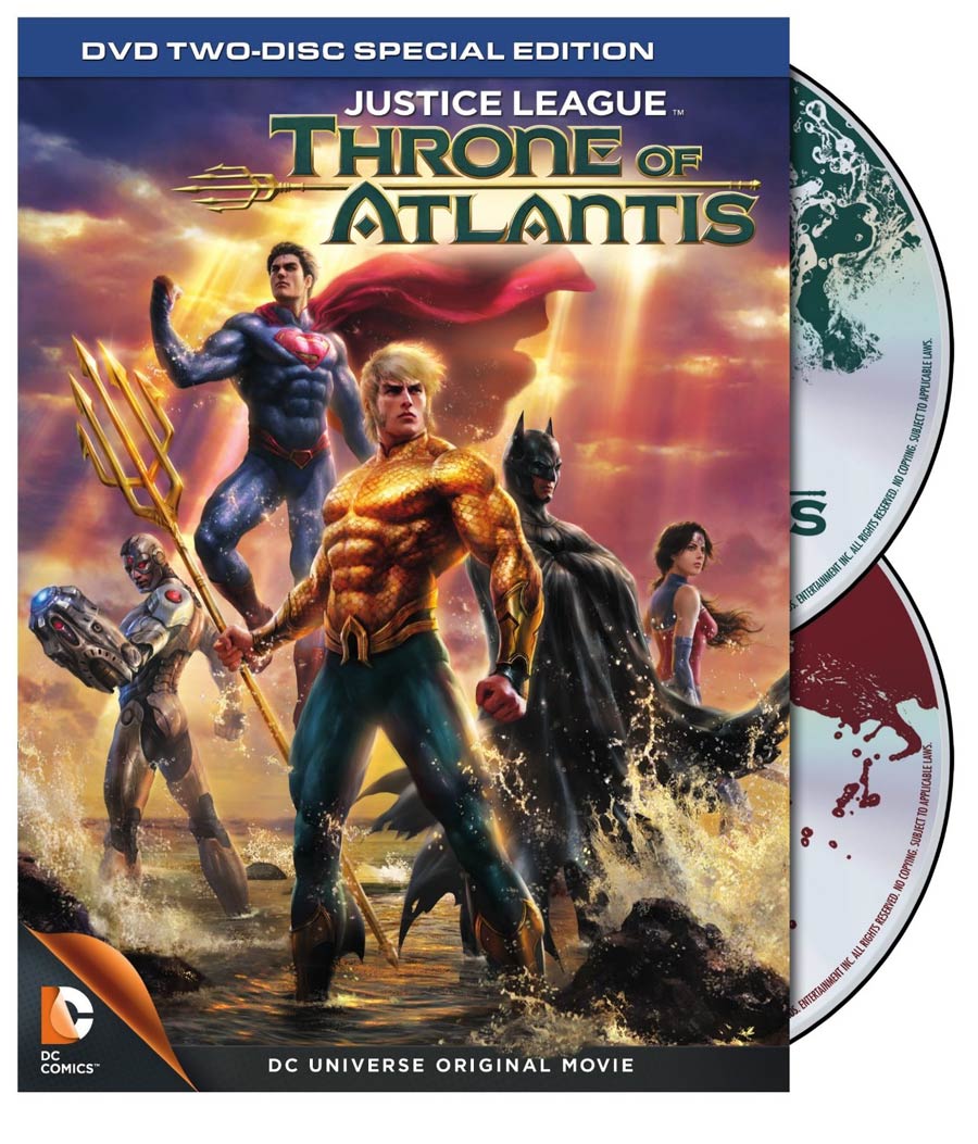 Justice League Throne Of Atlantis Special Edition DVD