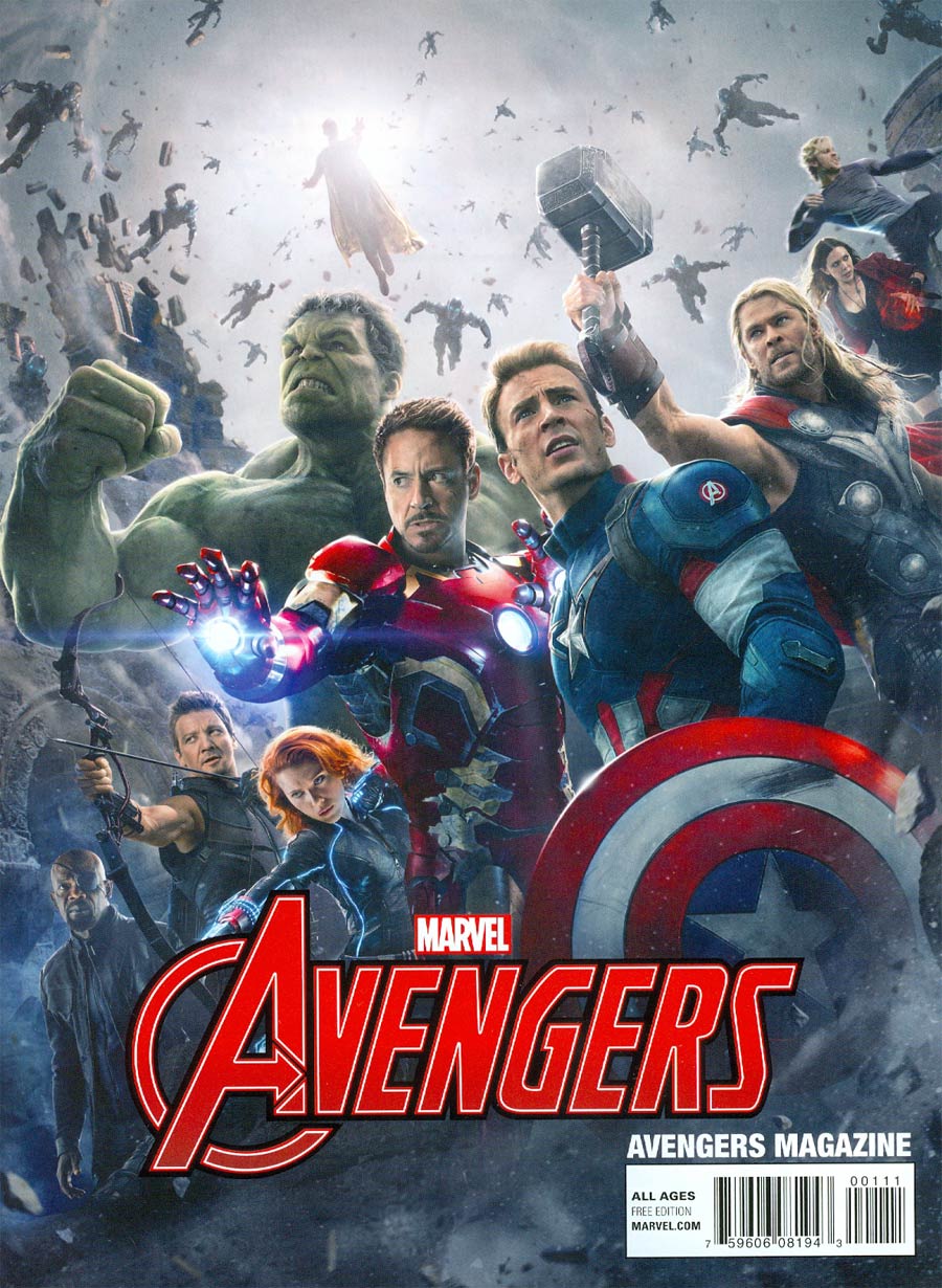 Avengers Magazine #1 Cover A Regular Movie Cover