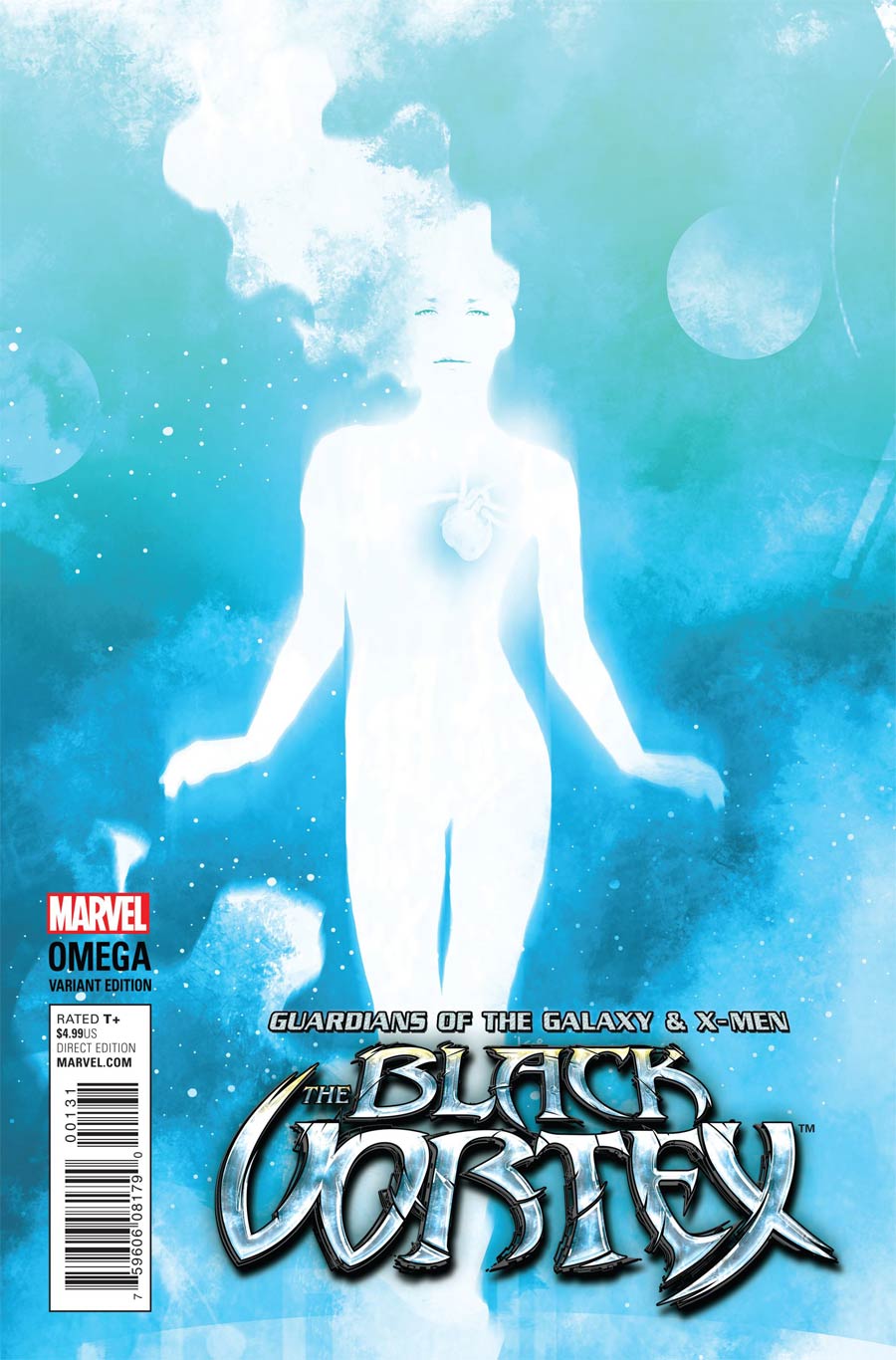 Guardians Of The Galaxy & X-Men Black Vortex Omega #1 Cover C Incentive Andrea Sorrentino Cosmically Enhanced Variant Cover (Black Vortex Part 13)