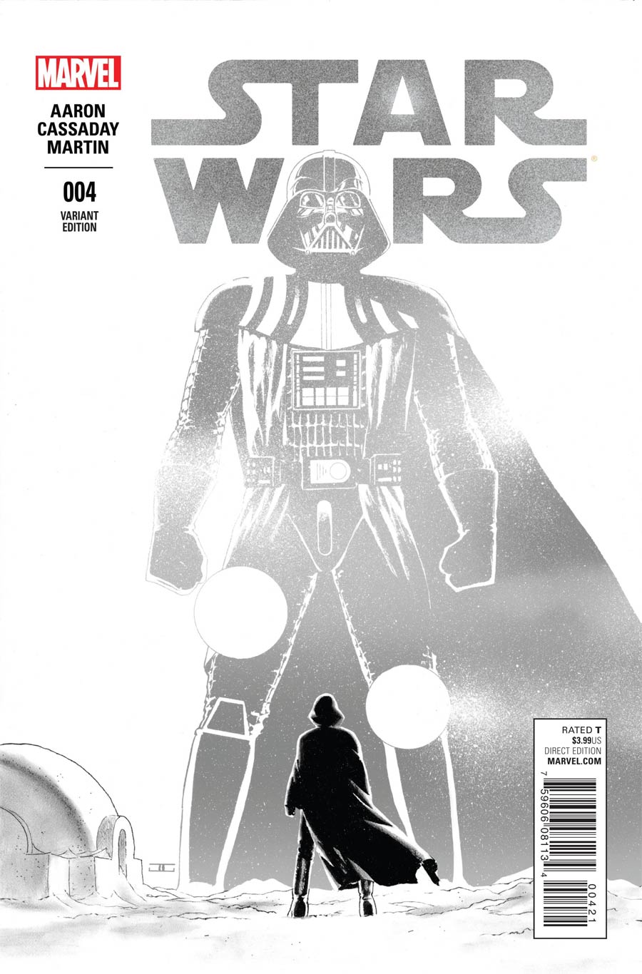 Star Wars Vol 4 #4 Cover D Incentive John Cassaday Sketch Cover