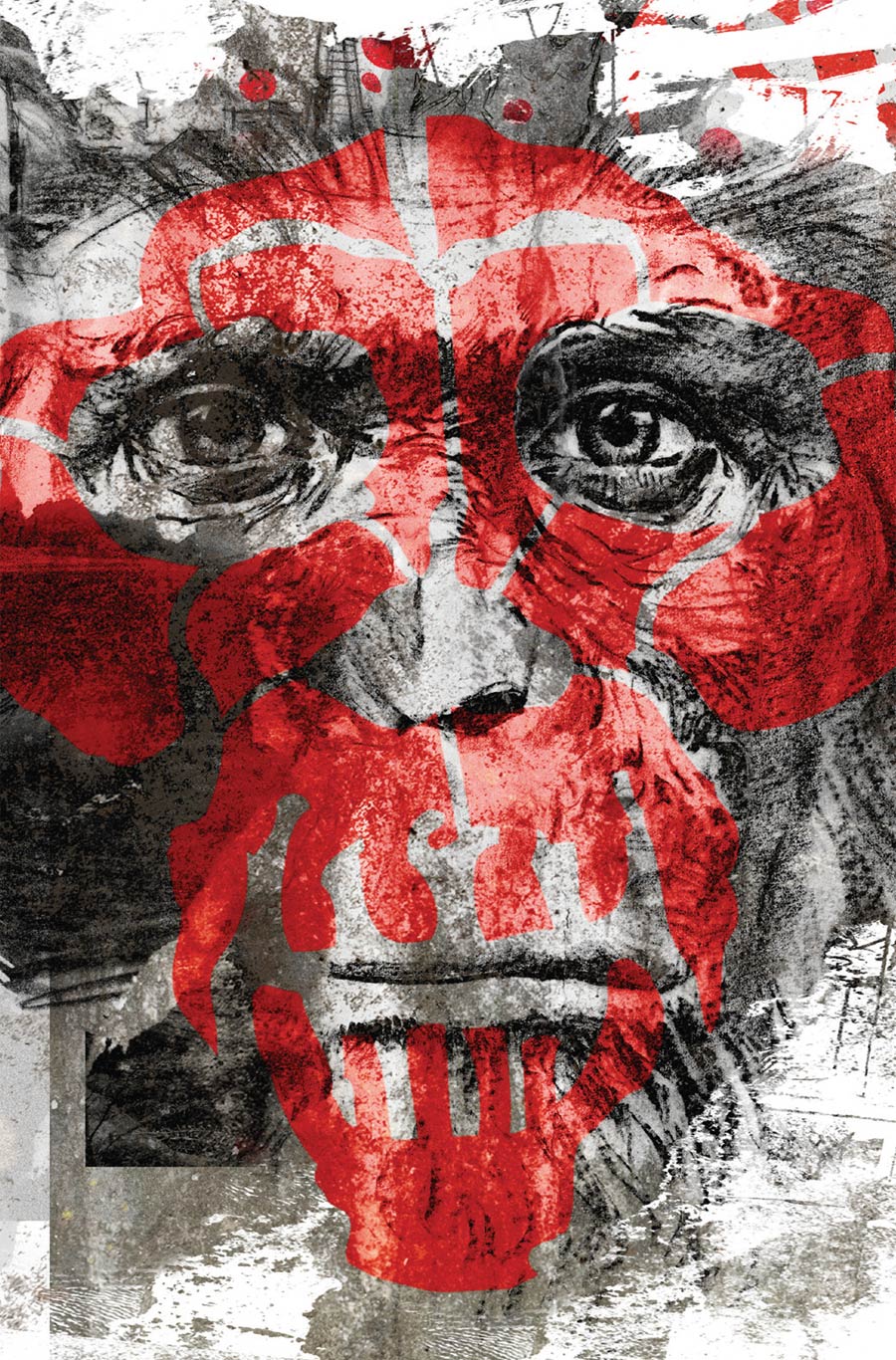 Dawn Of The Planet Of The Apes #6 Cover B Incentive End Of Days Graffiti Design Virgin Variant Cover