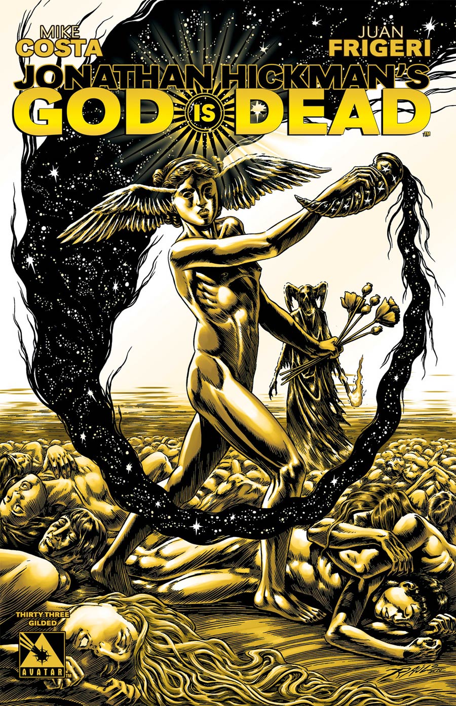 God Is Dead #33 Cover F Incentive Gilded Cover