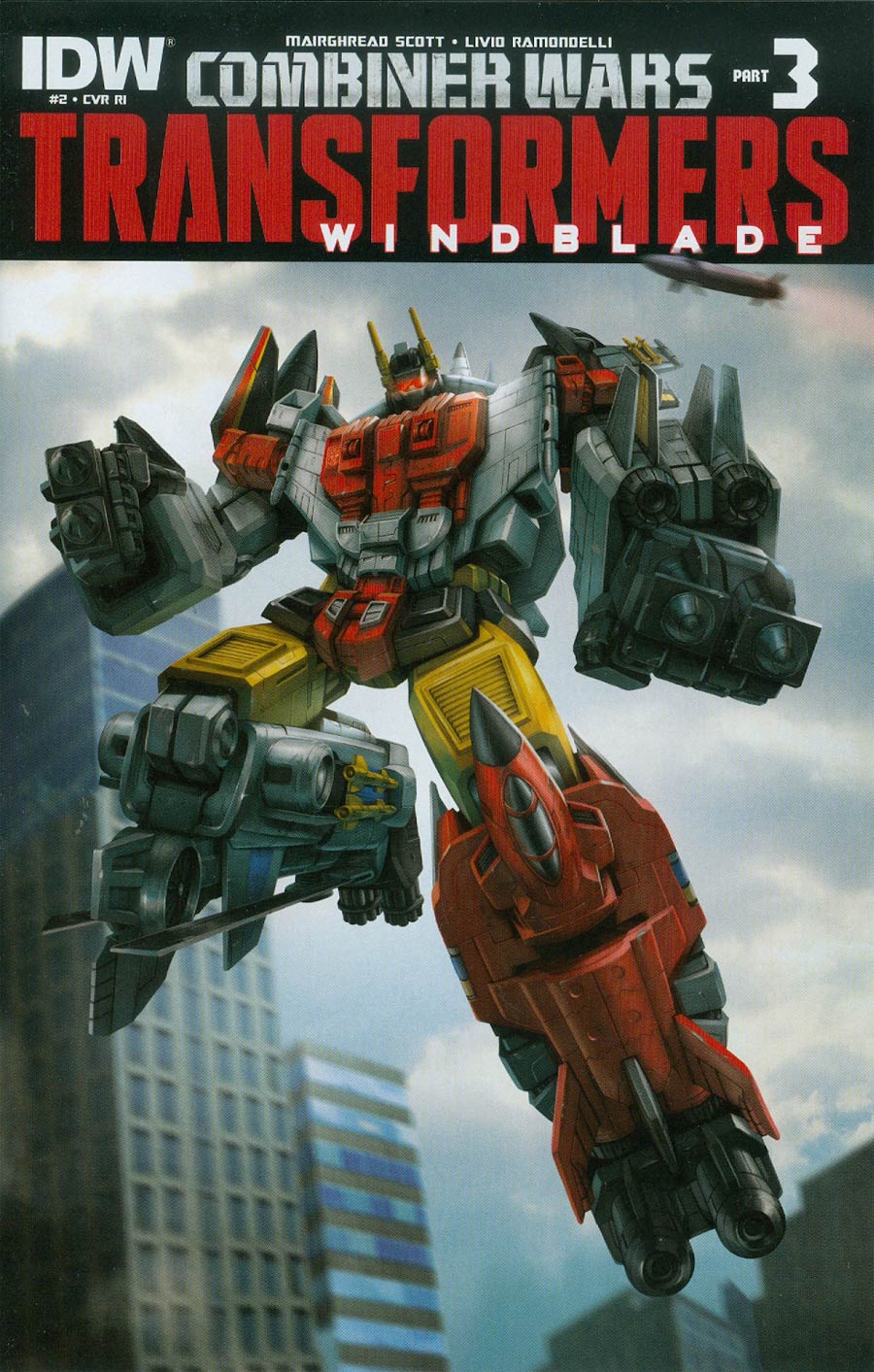 Transformers Windblade Combiner Wars #2 Cover C Incentive Hasbro Combiner Wars Poster Variant Cover (Combiner Wars Part 3)