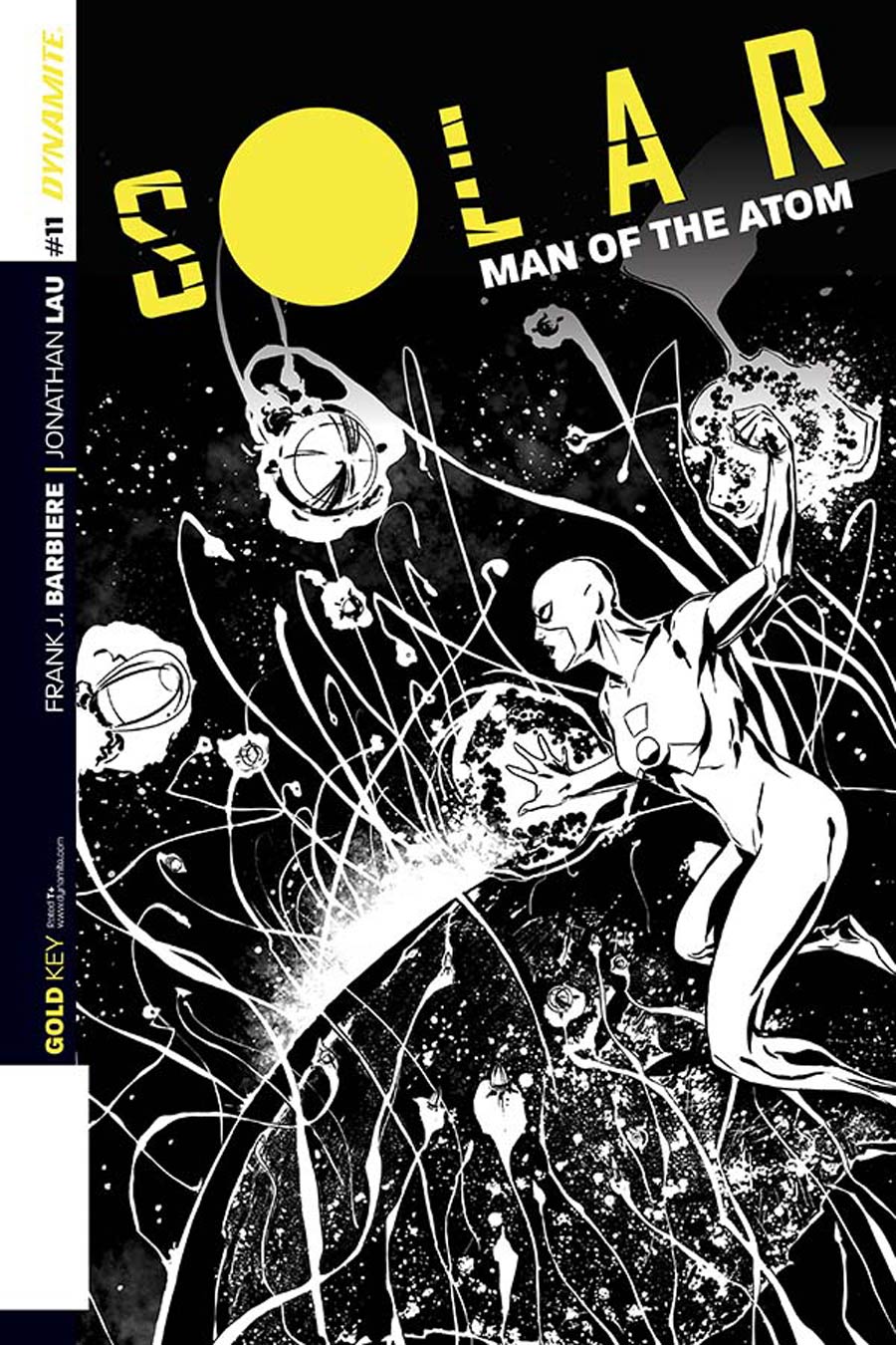 Solar Man Of The Atom Vol 2 #11 Cover C Incentive Marc Laming Black & White Cover