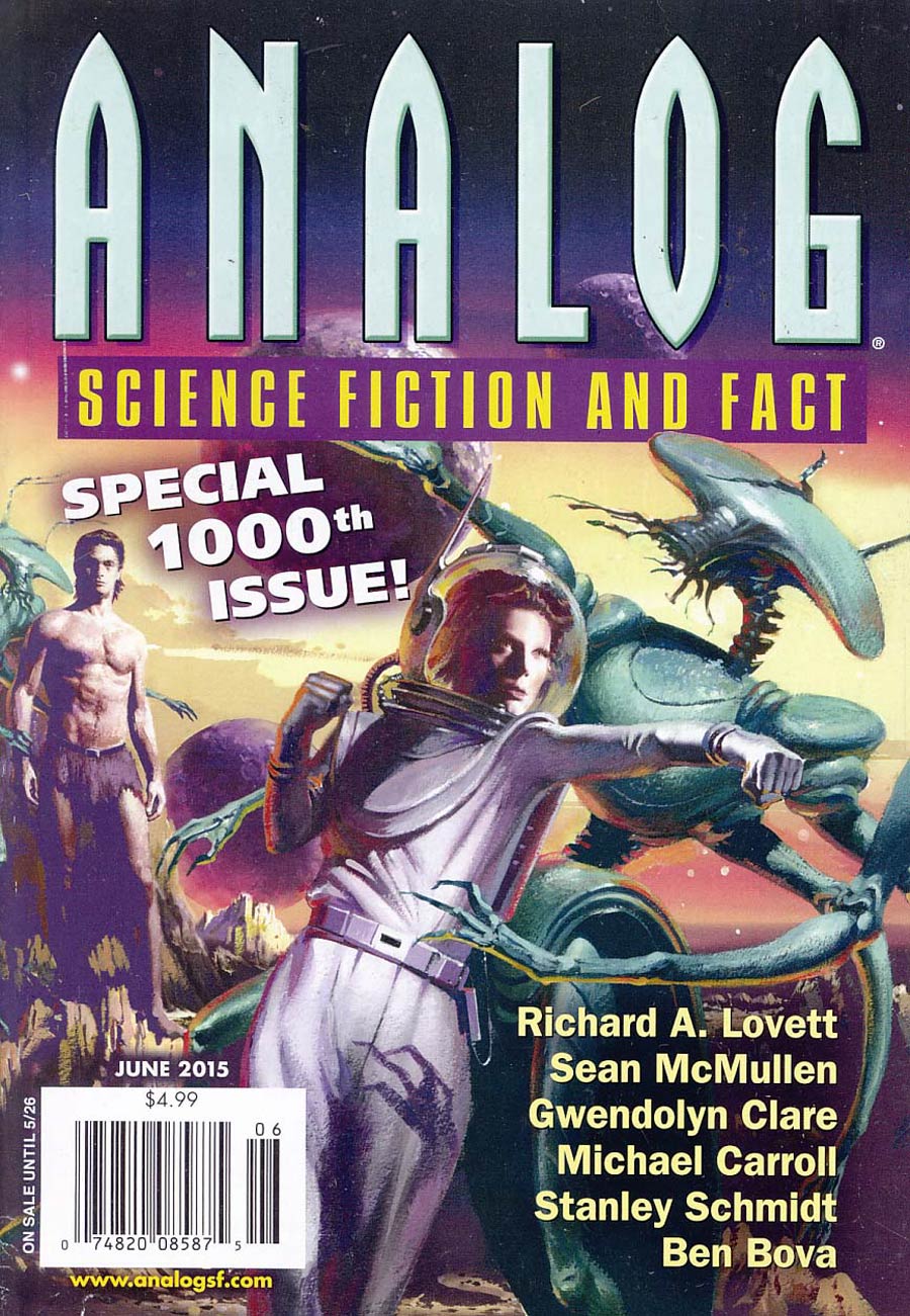 Analog Science Fiction And Fact Vol 135 #6 Jun 2015