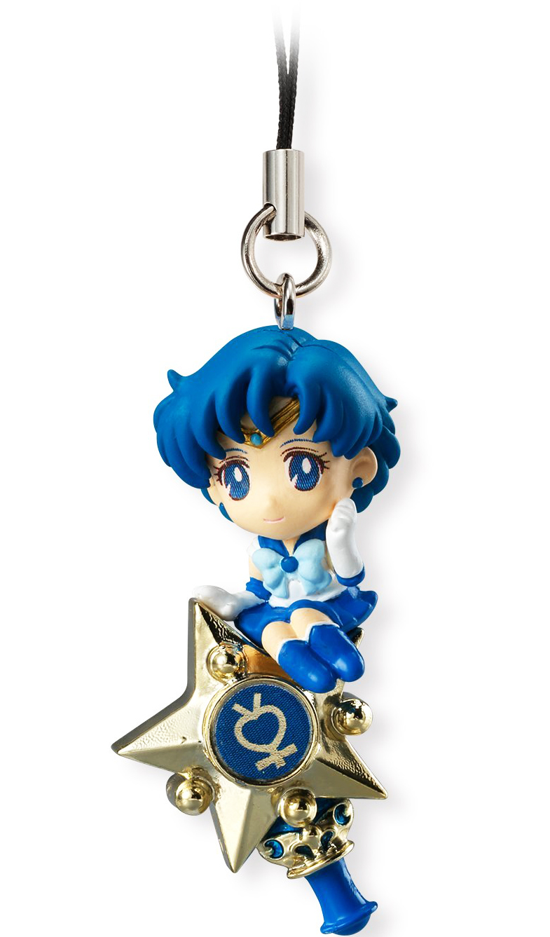 Sailor Moon Twinkle Dolly Vol 1 Sailor Mercury Necklace Charm Figure
