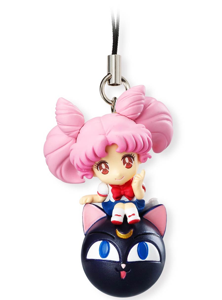 Sailor Moon Twinkle Dolly Vol 1 Sailor Chibi Moon With Luna-P Necklace Charm Figure