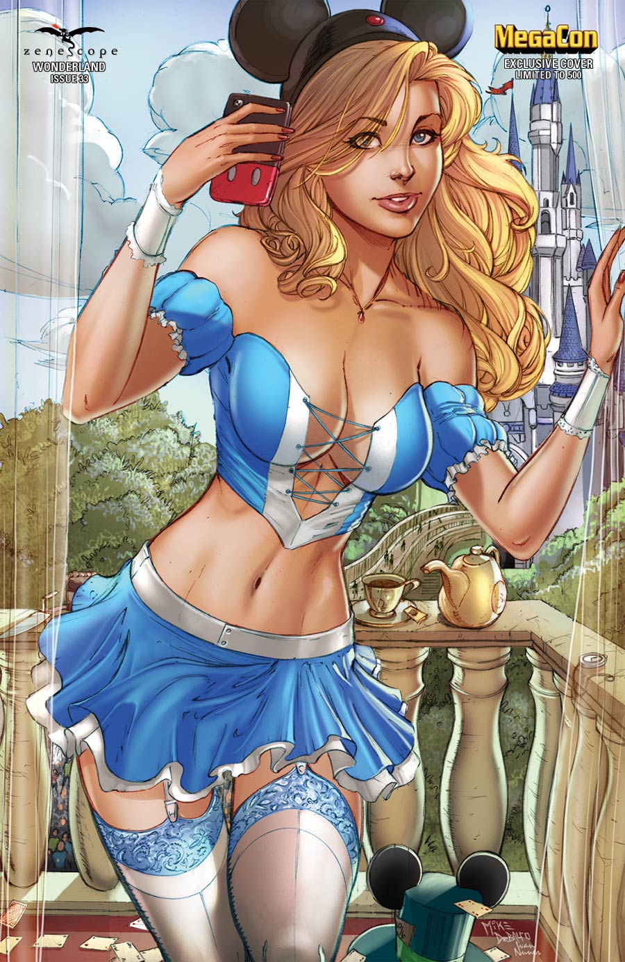 Grimm Fairy Tales Presents Wonderland Vol 2 #33 Cover E Megacon Exclusive Mike Debalfo Dress Variant Cover
