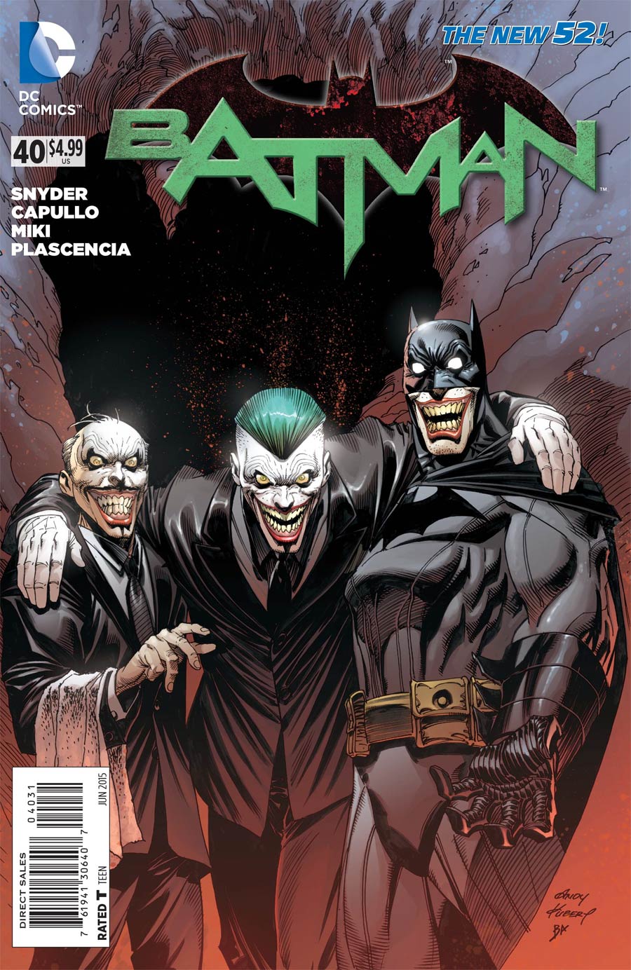 Batman Vol 2 #40 Cover E Incentive Andy Kubert Variant Cover (Endgame Tie-In)