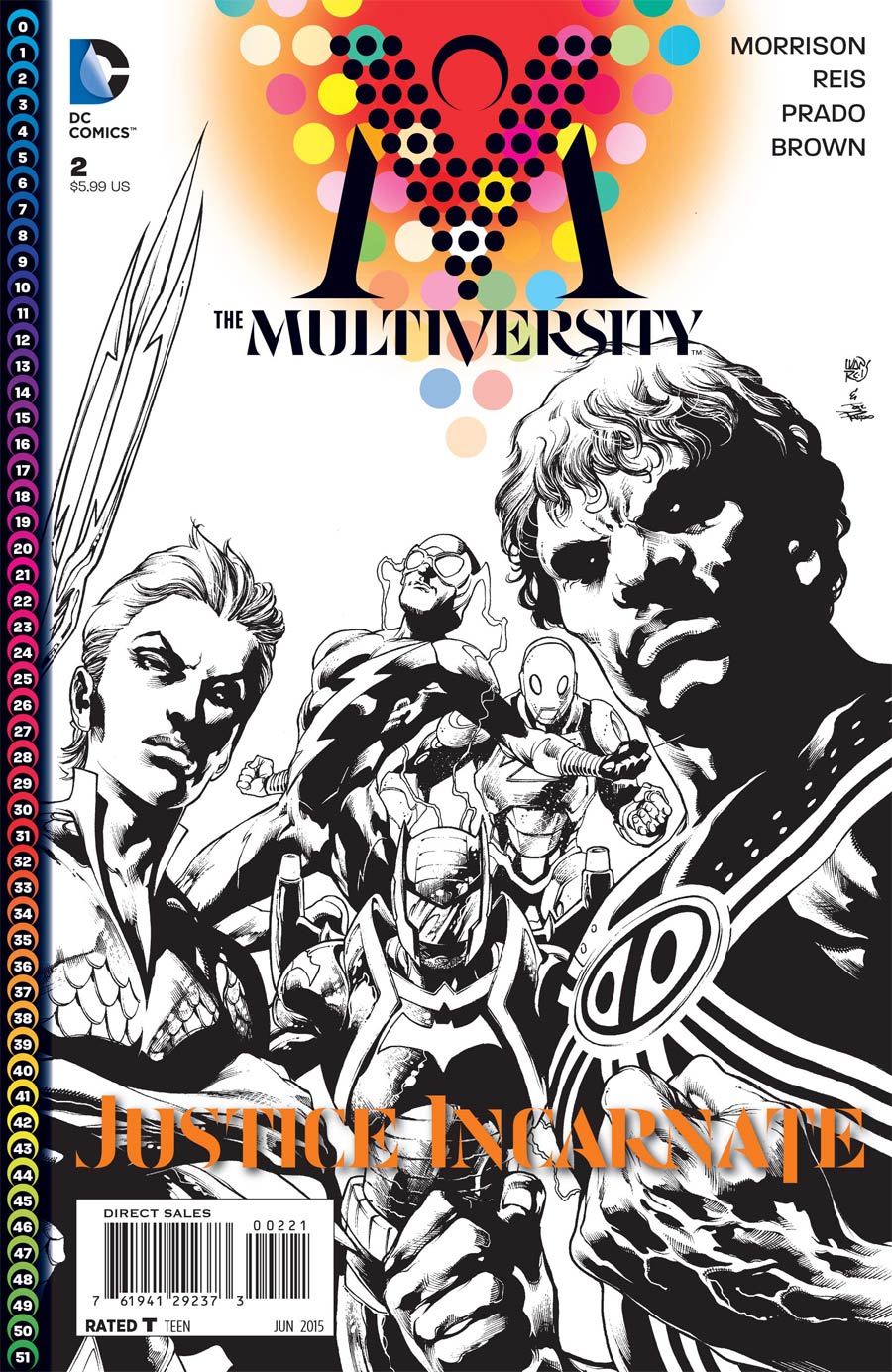 Multiversity #2 Cover B Incentive Ivan Reis Sketch Cover
