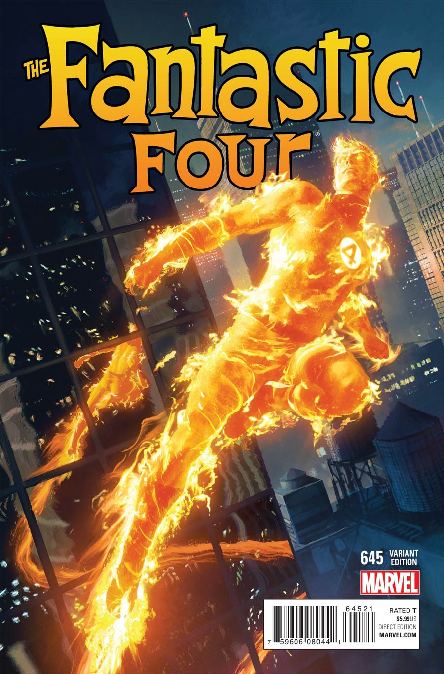 Fantastic Four Vol 5 #645 Cover C Incentive Michael Komarck Character Variant Cover