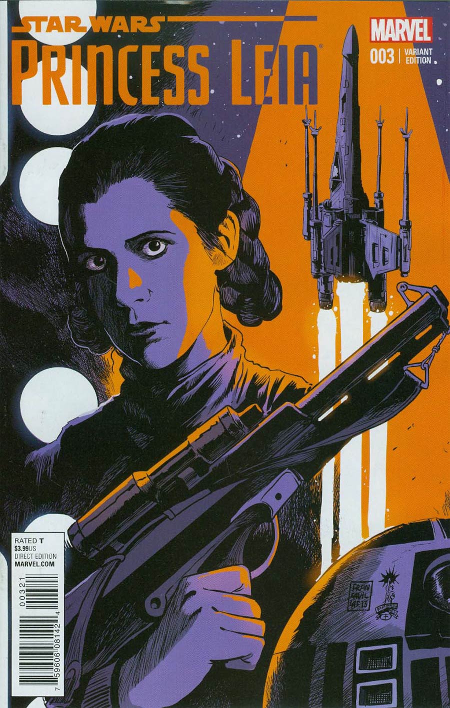 Princess Leia #3 Cover B Incentive Variant Cover