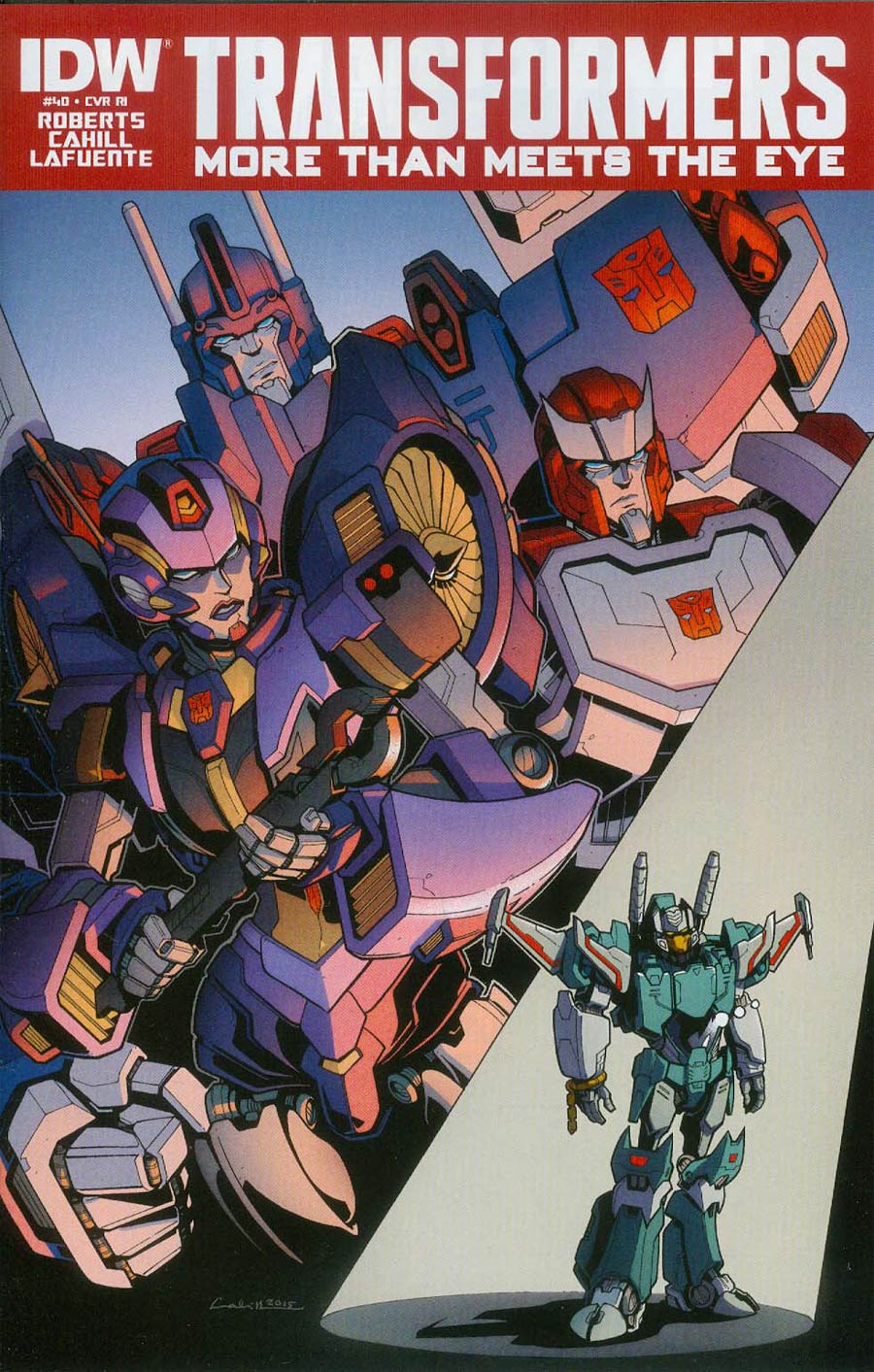 Transformers More Than Meets The Eye #40 Cover C Incentive Brendan Cahill Variant Cover