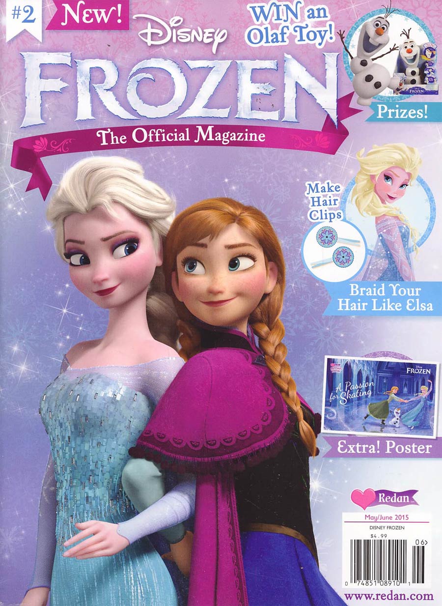 Disney Frozen The Official Magazine May / Jun 2015