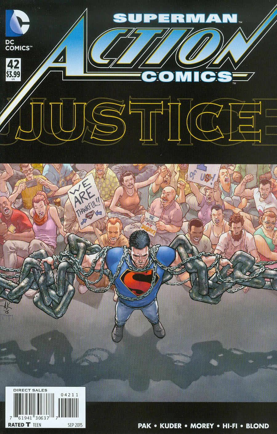 Action Comics Vol 2 #42 Cover A Regular Aaron Kuder Cover
