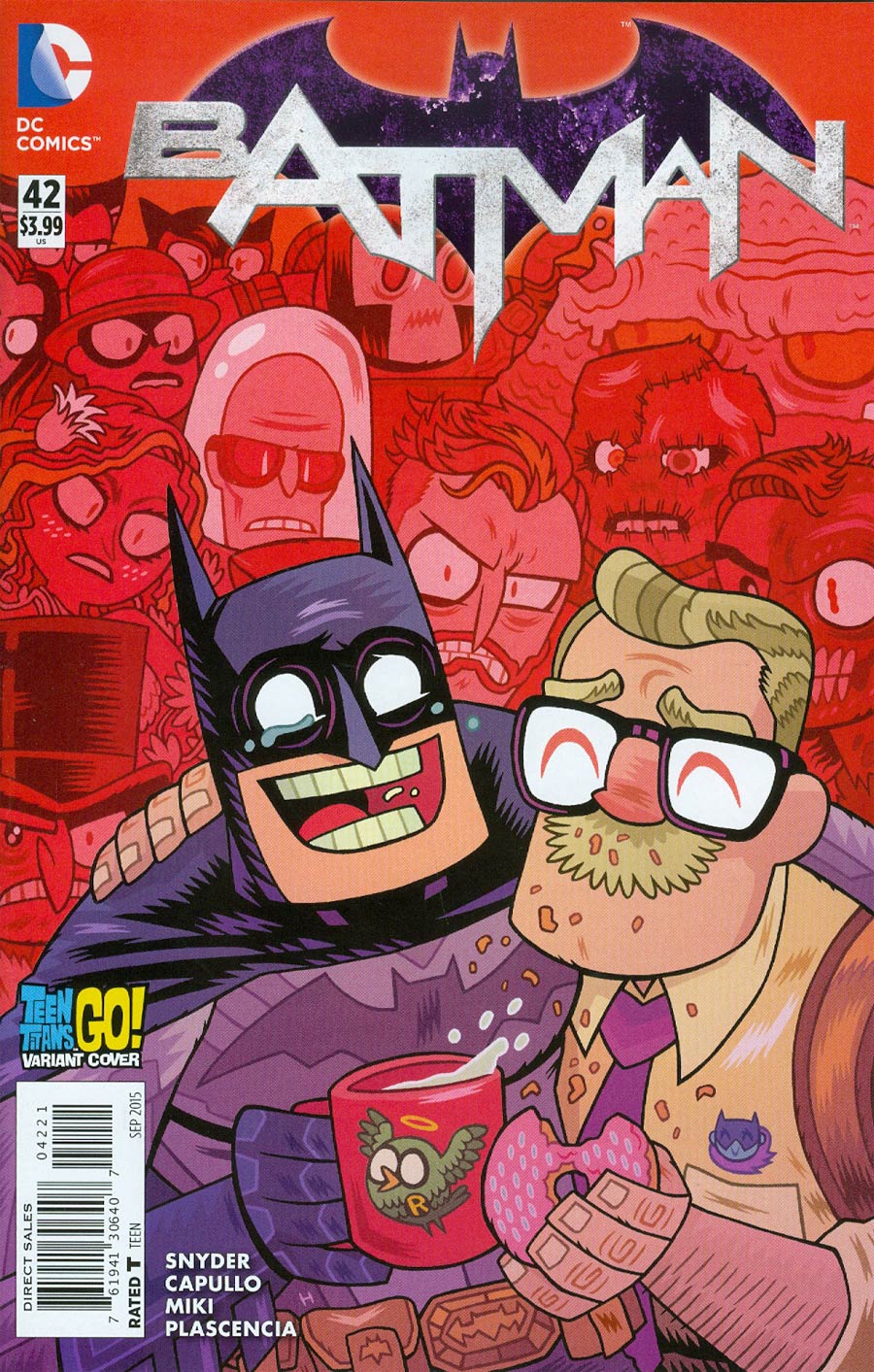 Batman Vol 2 #42 Cover B Variant Dan Hipp Teen Titans Go Cover