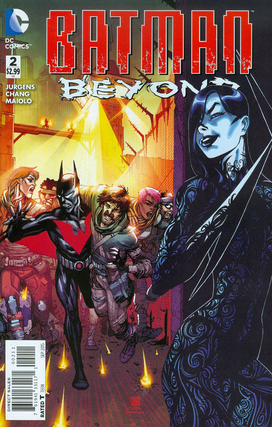 Batman Beyond Vol 5 #2 Cover A Regular Bernard Chang Cover