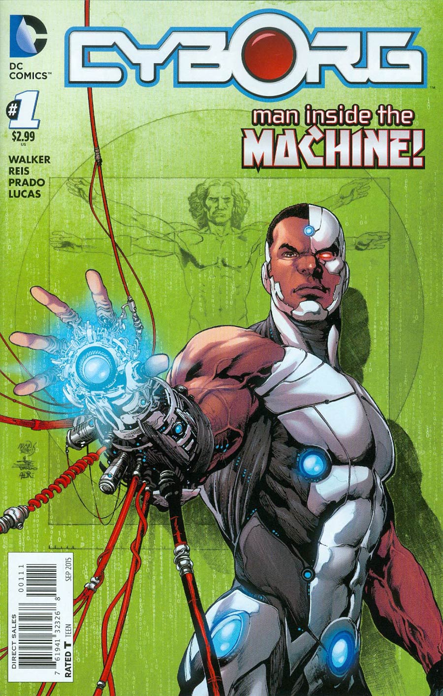 Cyborg #1 Cover A Regular Ivan Reis Cover