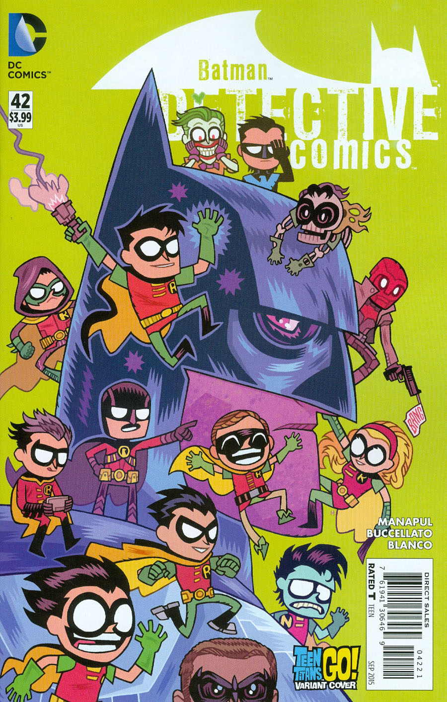 Detective Comics Vol 2 #42 Cover B Variant Dan Hipp Teen Titans Go Cover