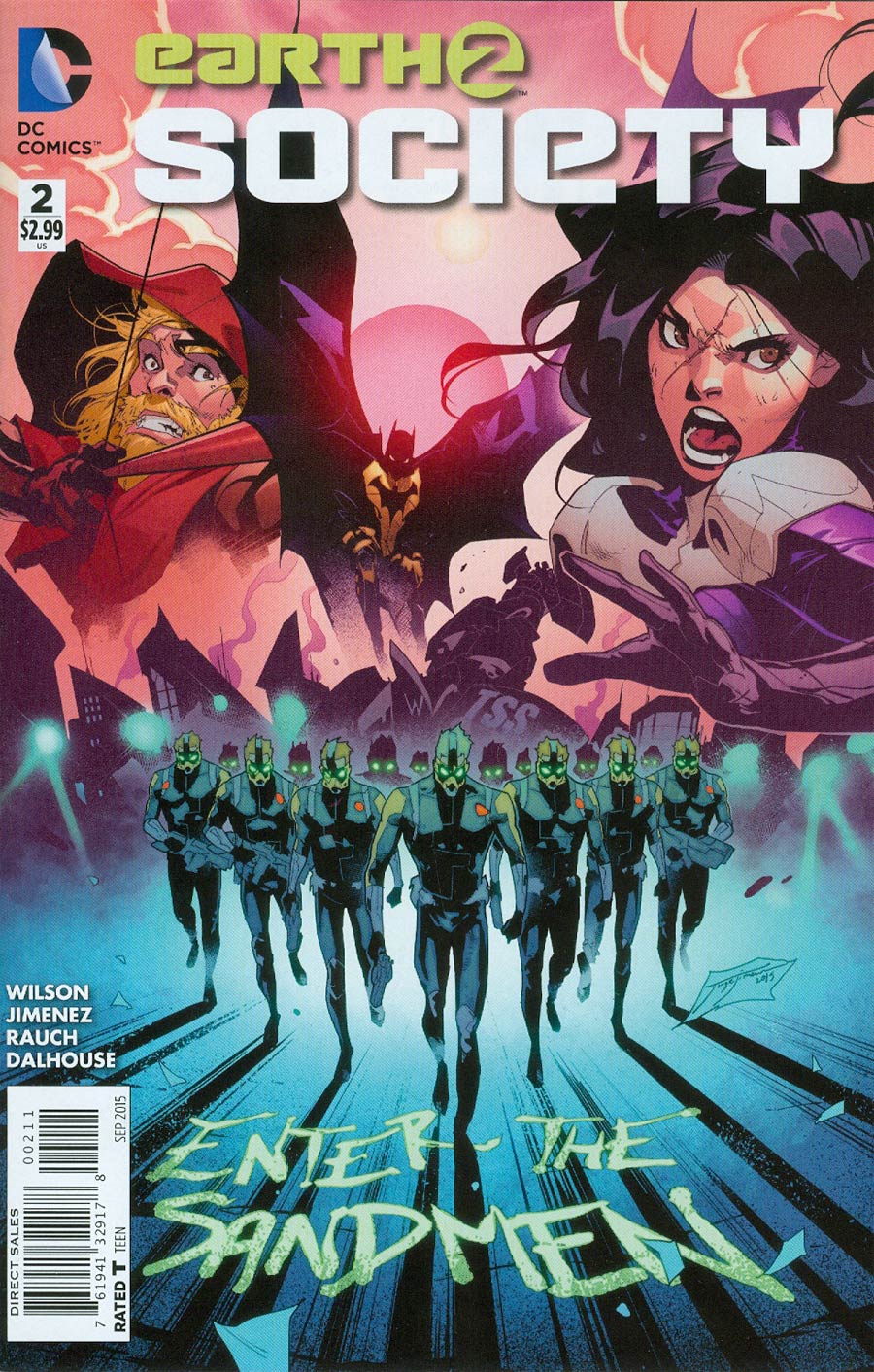 Earth 2 Society #2 Cover A Regular Jorge Jimenez Cover