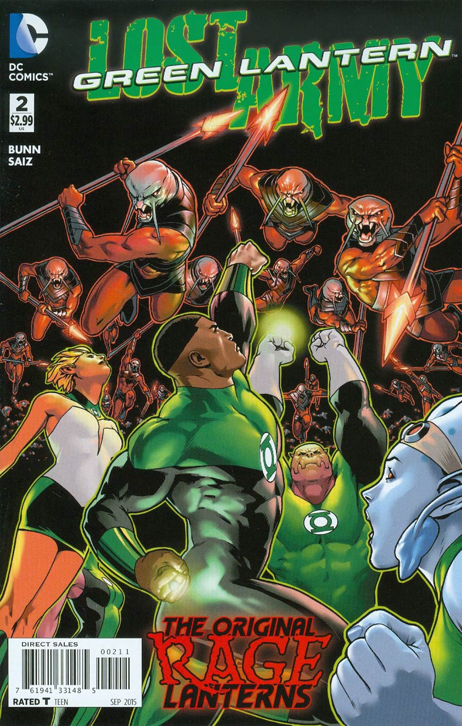 Green Lantern The Lost Army #2 Cover A Regular Jesus Saiz Cover