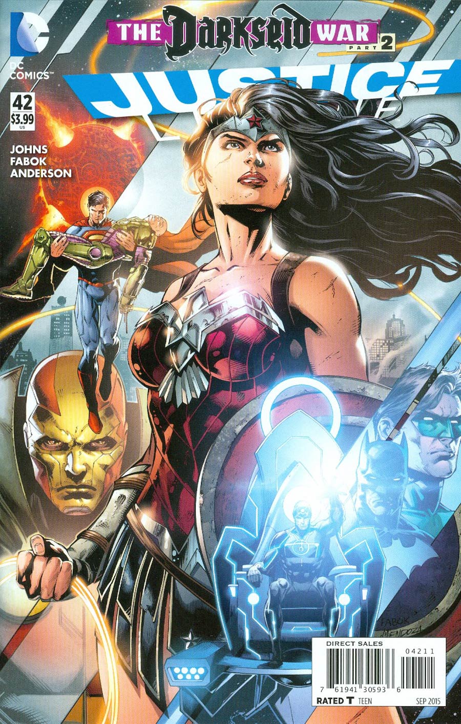 Justice League Vol 2 #42 Cover A Regular Jason Fabok Cover