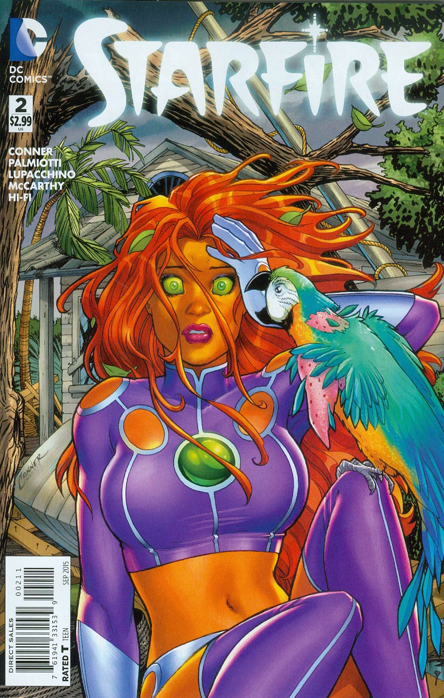 Starfire Vol 2 #2 Cover A Regular Amanda Conner Cover