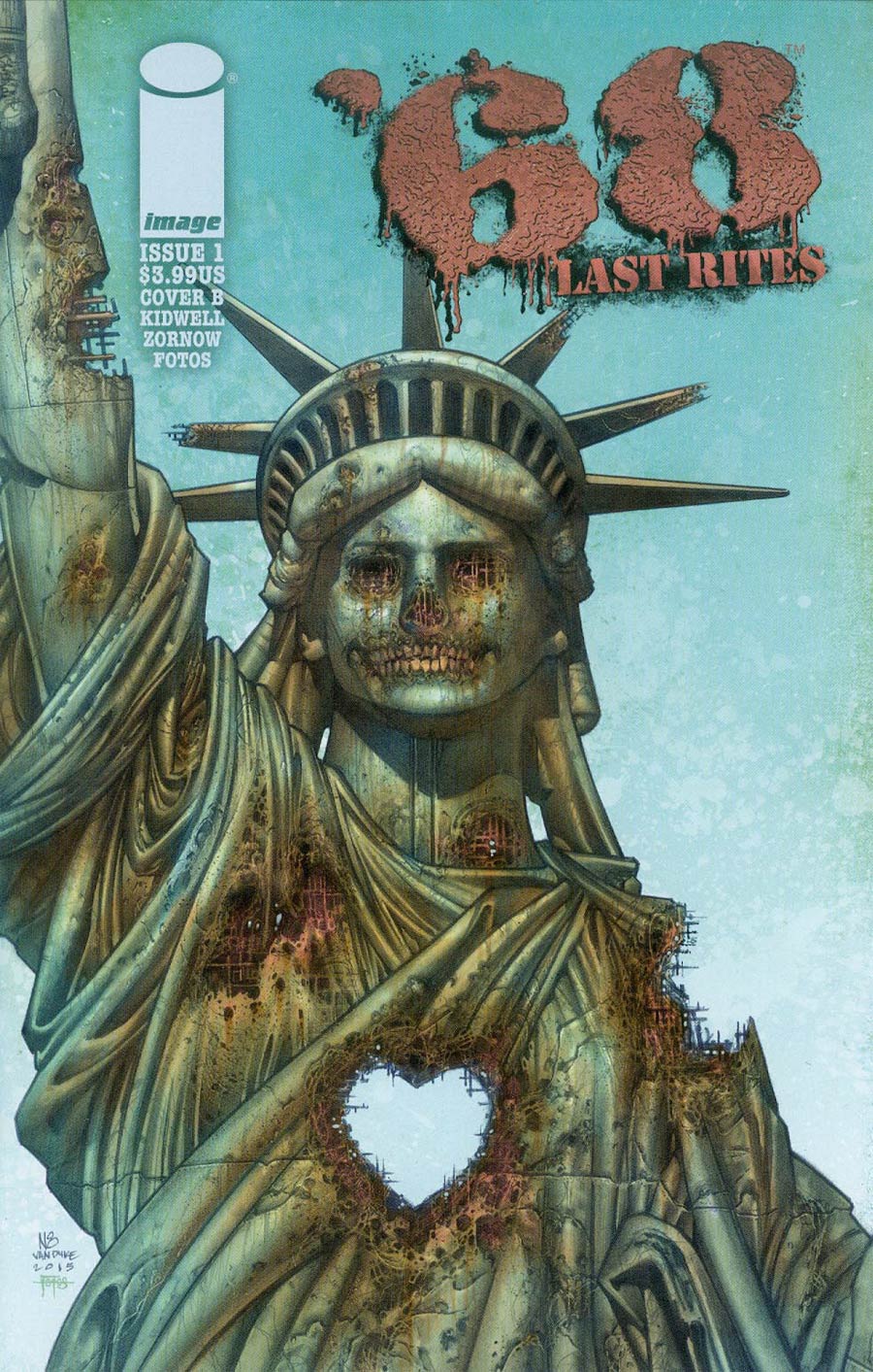 68 Last Rites #1 Cover B Nate Van Dyke & Jay Fotos