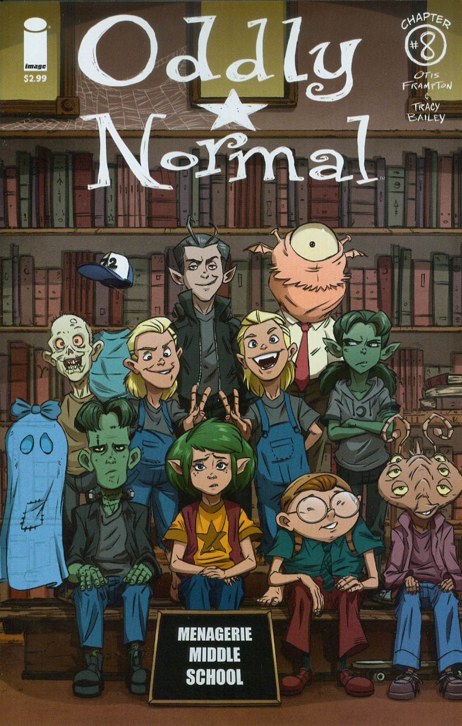 Oddly Normal Vol 2 #8 Cover B Dan Schoening