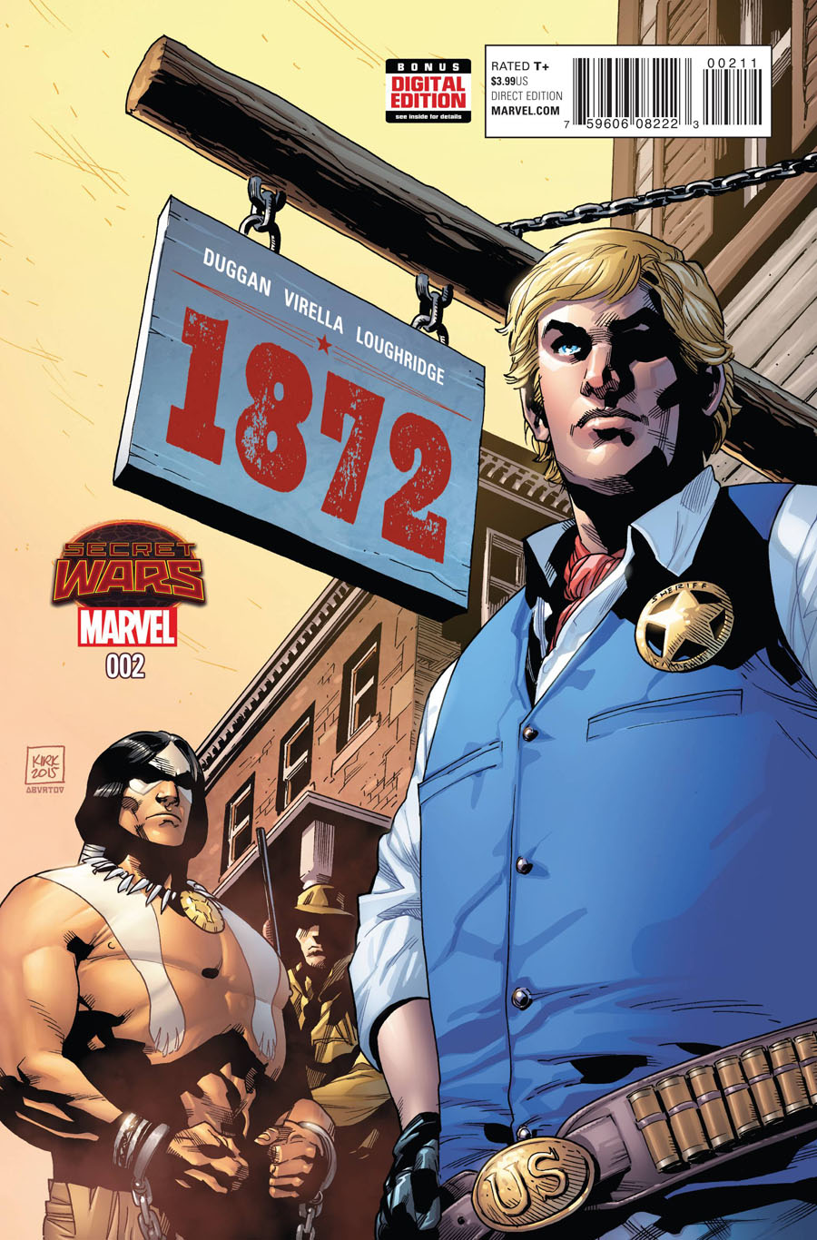 1872 #2 Cover A Regular Nik Virella Cover (Secret Wars Warzones Tie-In)