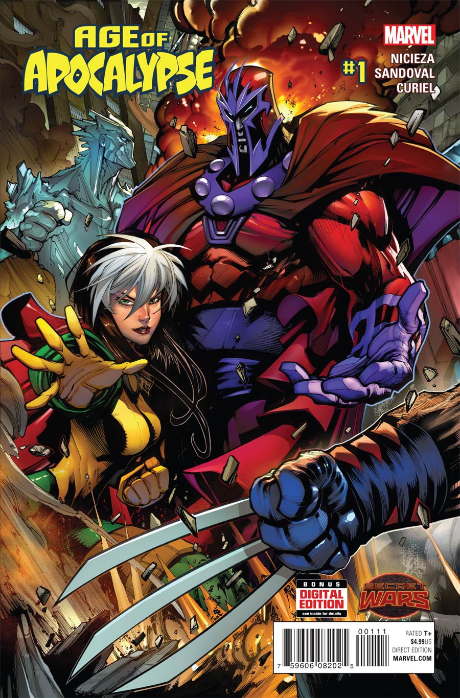 Age Of Apocalypse Vol 2 #1 Cover A Regular Gerardo Sandoval Cover (Secret Wars Warzones Tie-In)