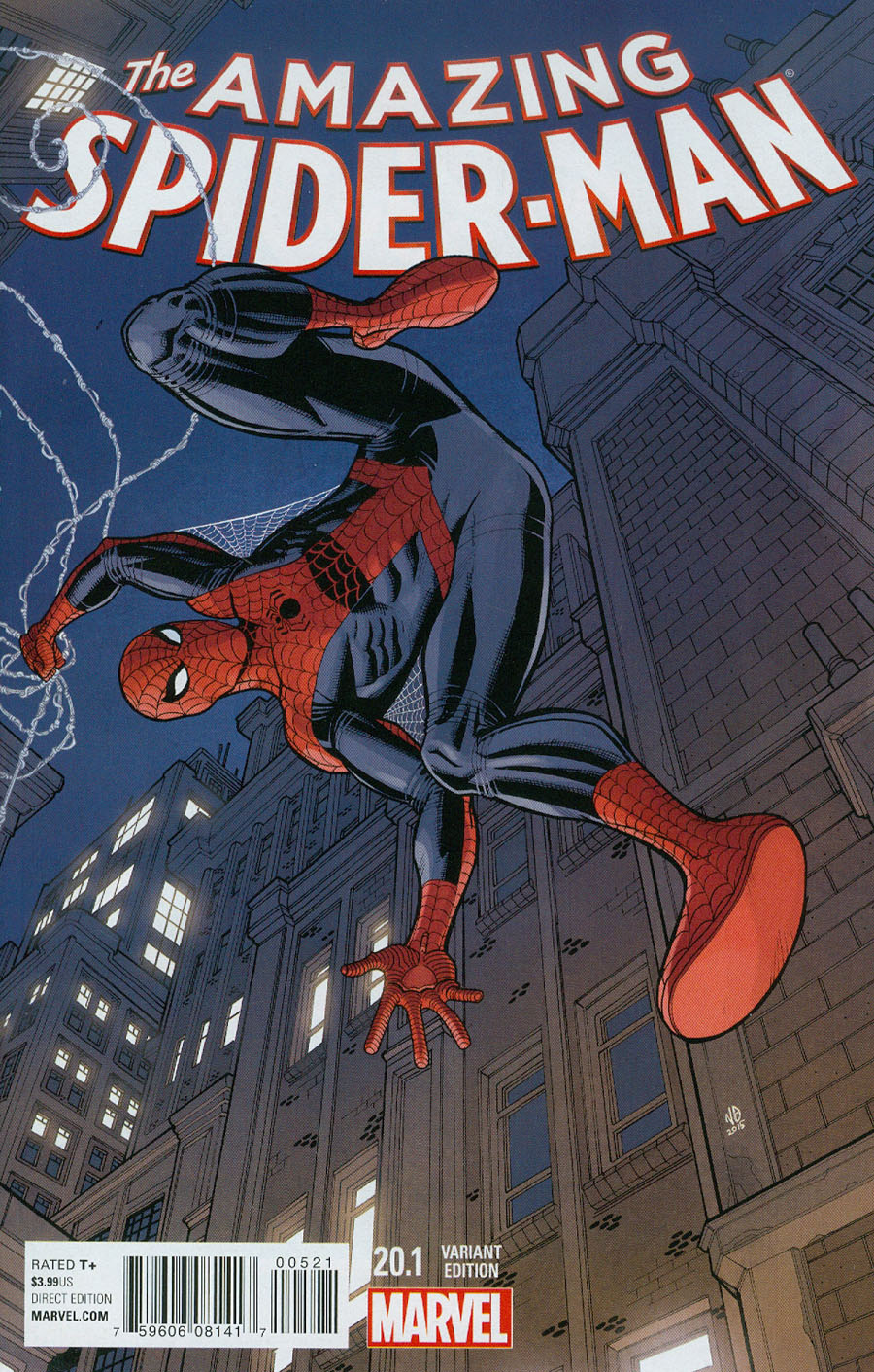 Amazing Spider-Man Vol 3 #20.1 Cover B Variant Nick Bradshaw Cover