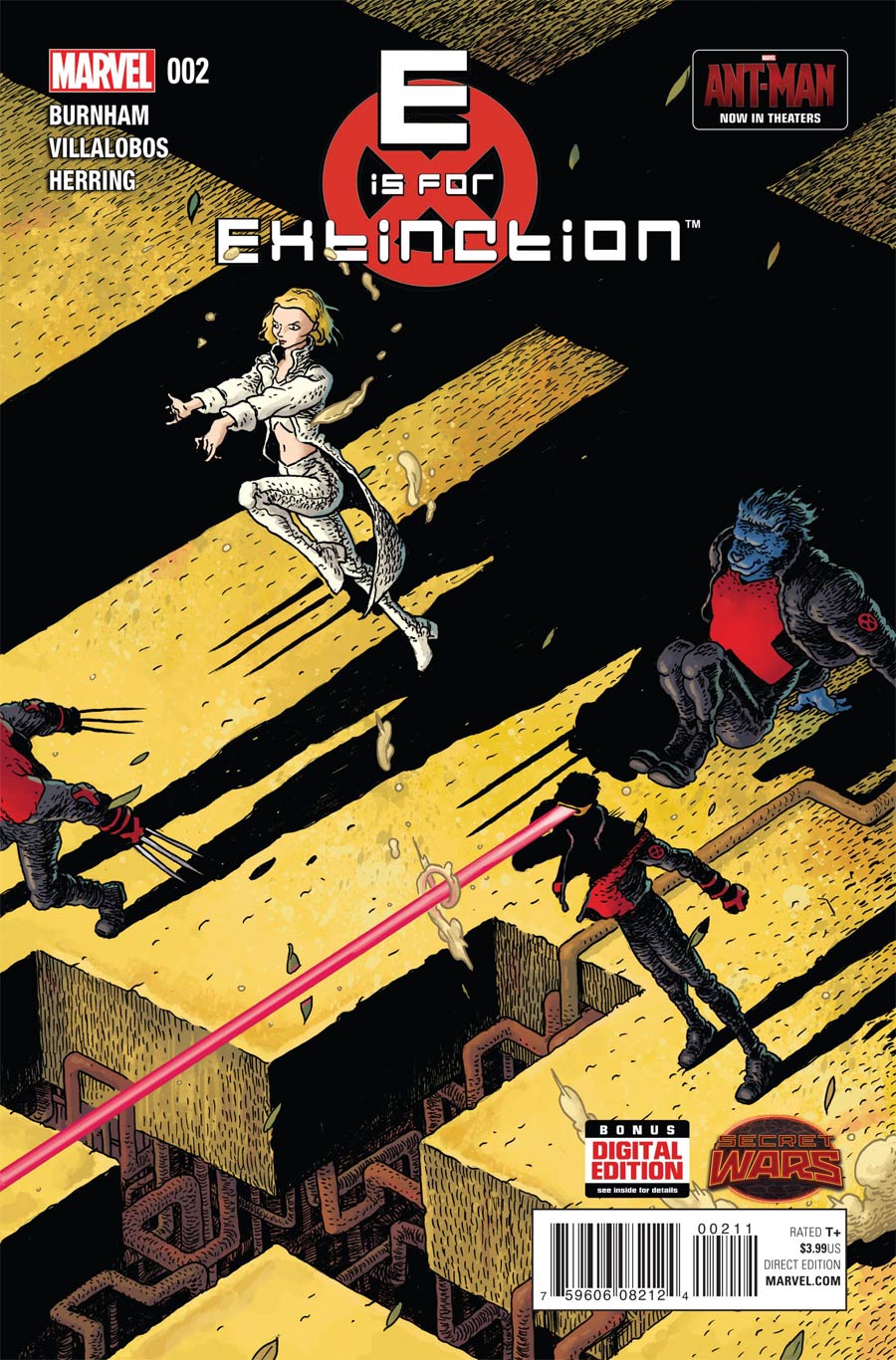 E Is For Extinction #2 Cover A Regular Ian Bertram Cover (Secret Wars Warzones Tie-In)