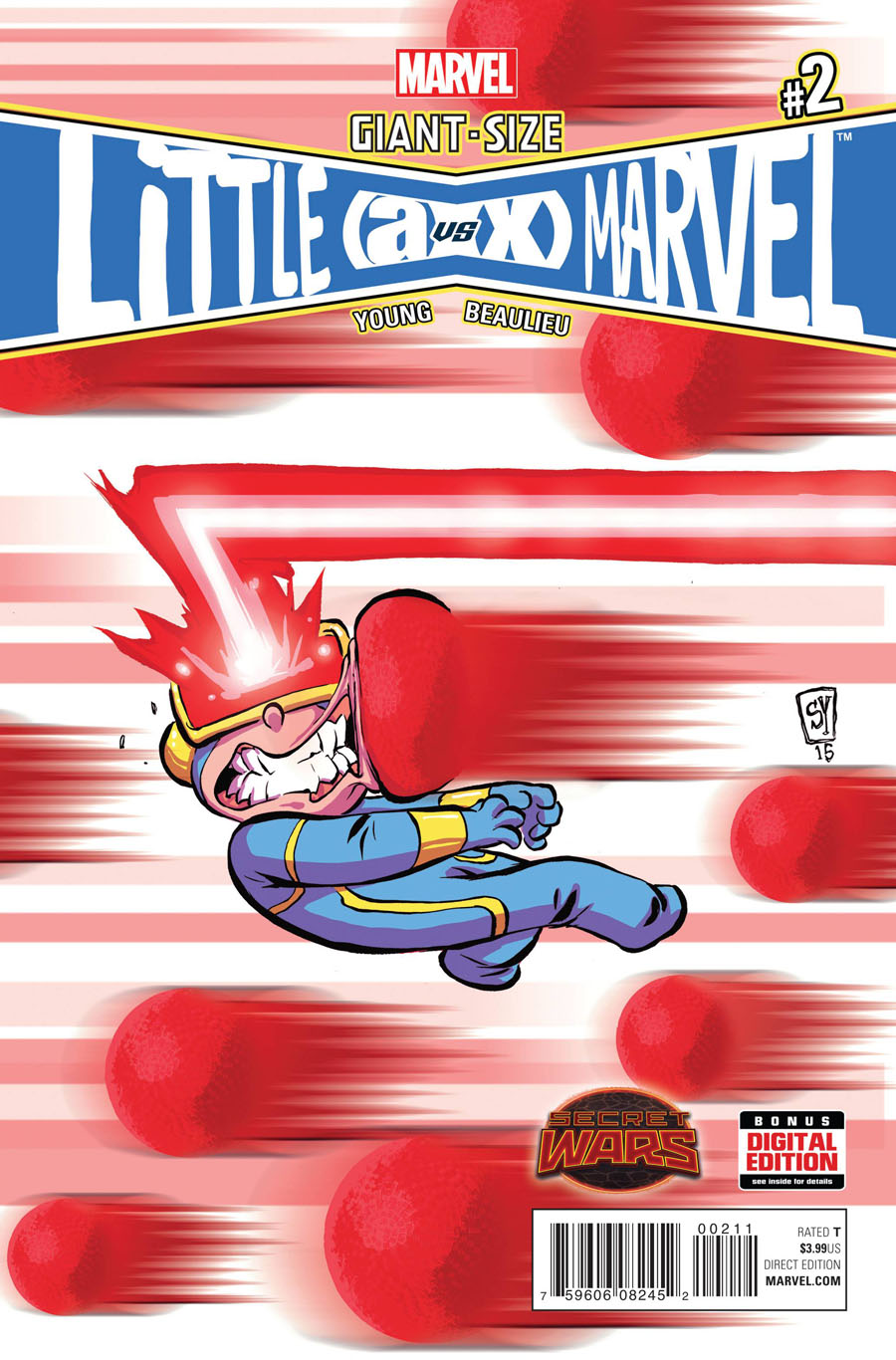 Giant-Size Little Marvel AvX #2 Cover A Regular Skottie Young Cover (Secret Wars Warzones Tie-In)