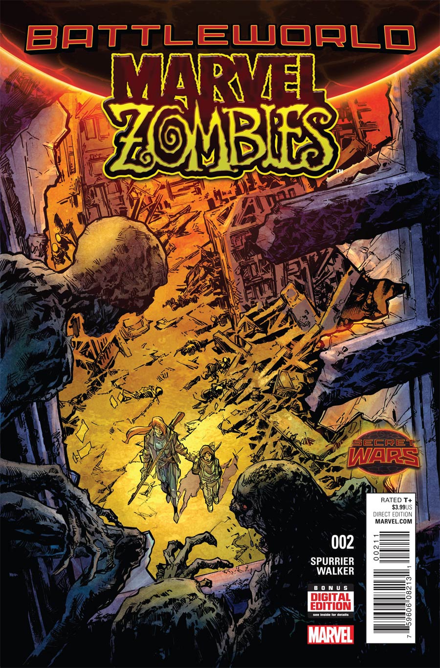 Marvel Zombies Vol 6 #2 Cover A Regular Ken Lashley Cover (Secret Wars Battleworld Tie-In)