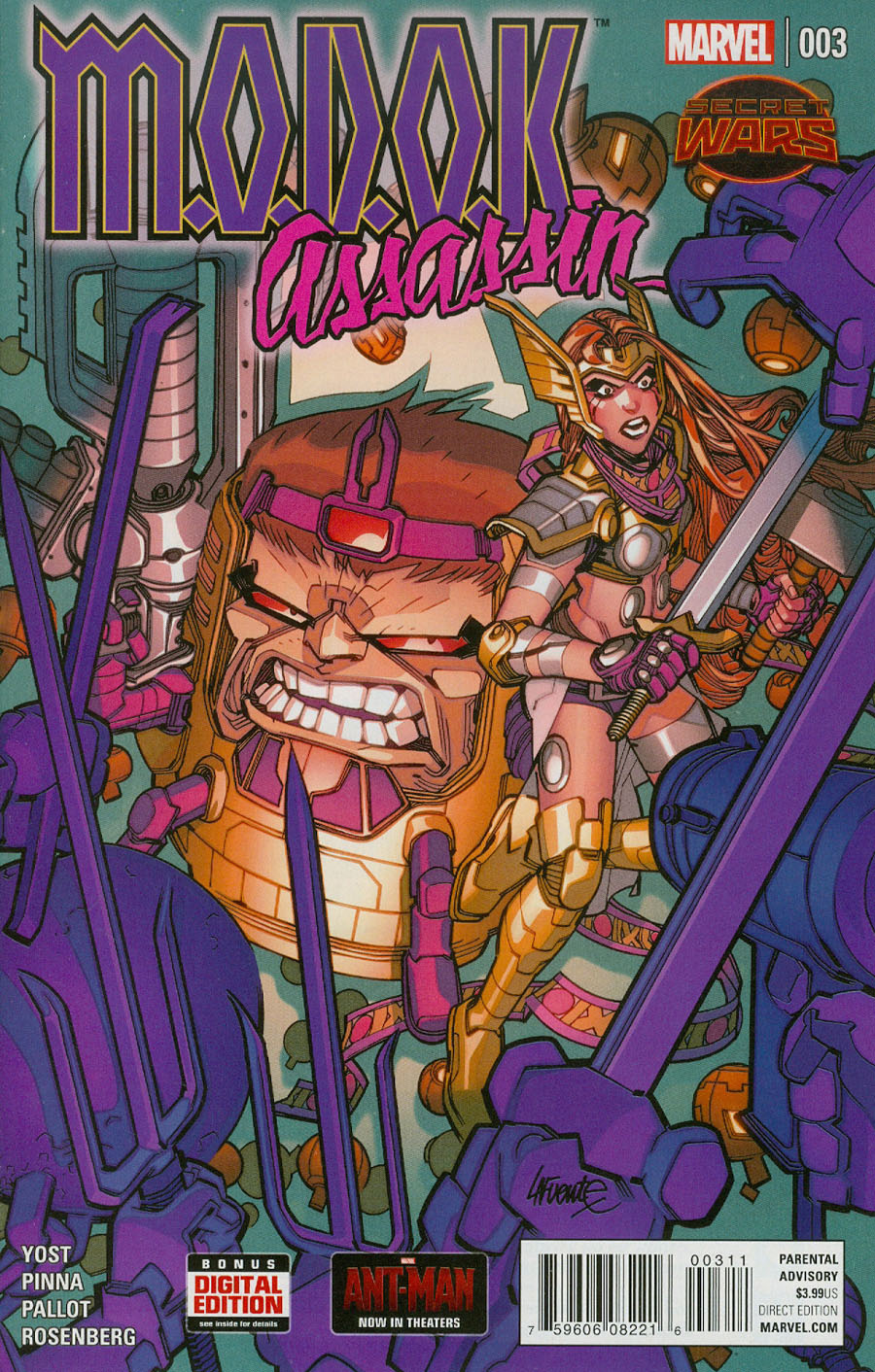 MODOK Assassin #3 (Secret Wars Warzones Tie-In)