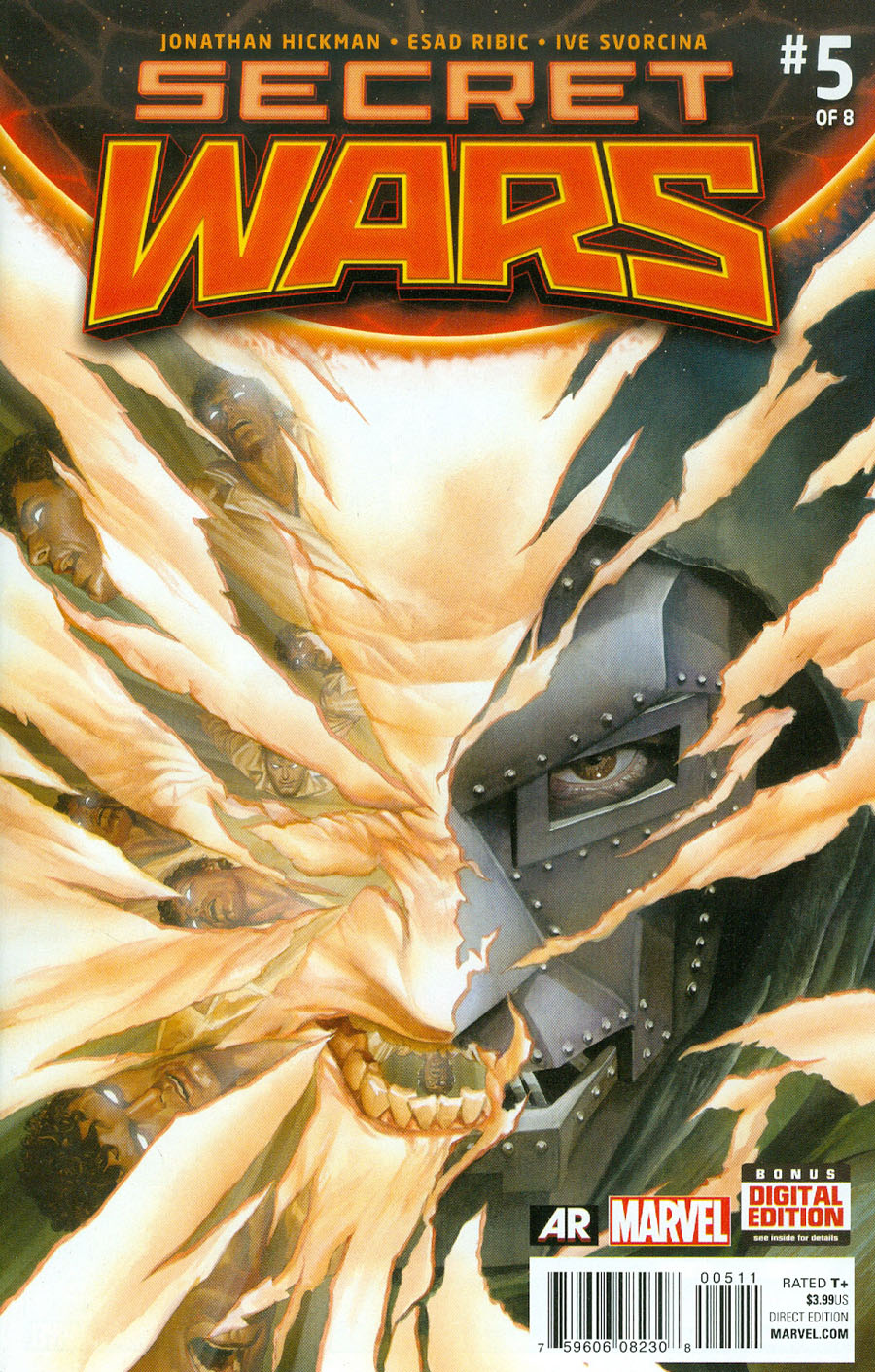 Secret Wars #5 Cover A Regular Alex Ross Cover
