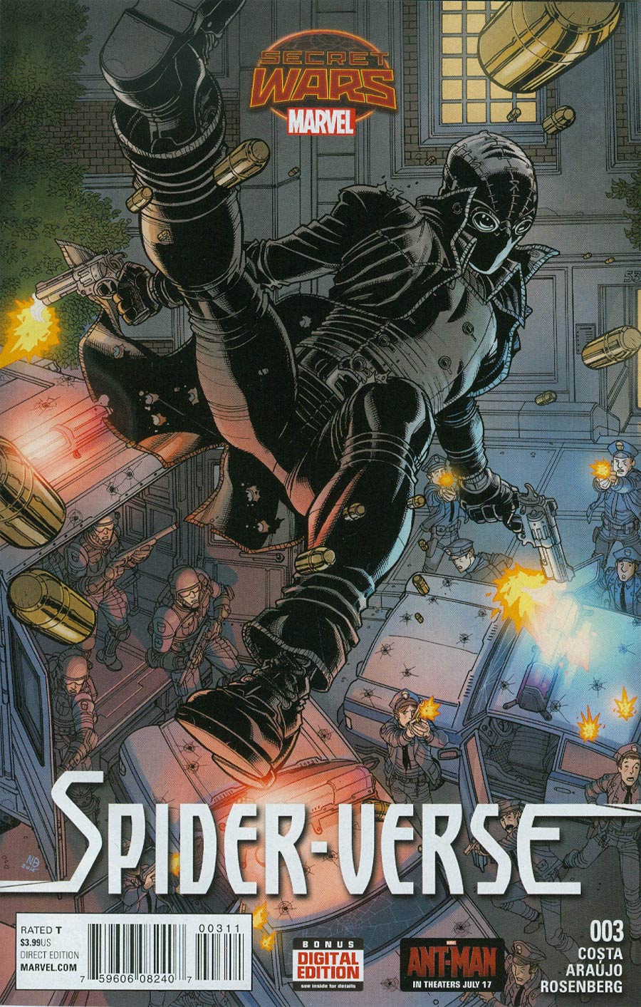 Spider-Verse Vol 2 #3 Cover A Regular Nick Bradshaw Cover (Secret Wars Warzones Tie-In)