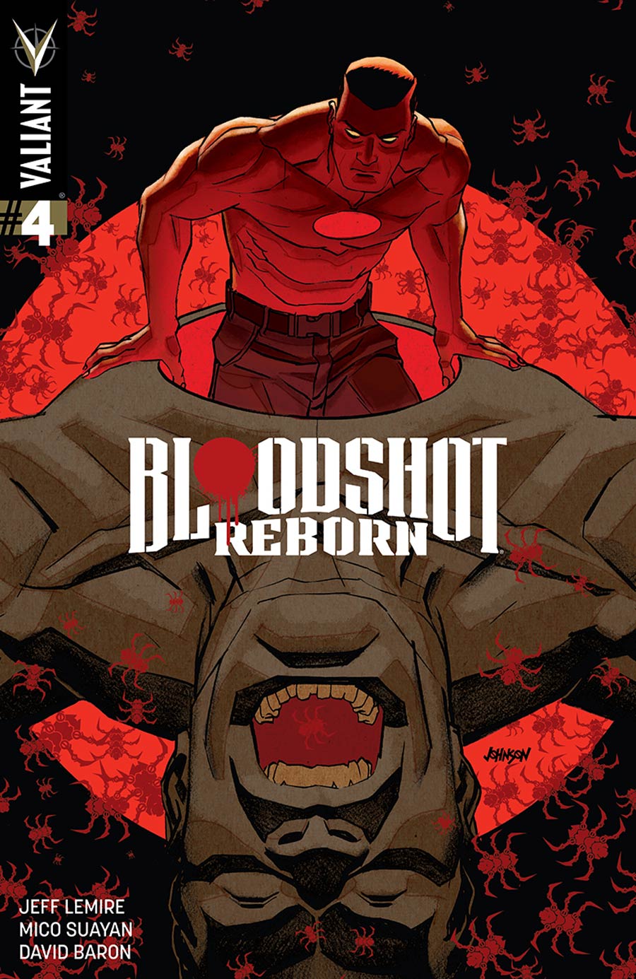 Bloodshot Reborn #4 Cover B Variant Dave Johnson Cover
