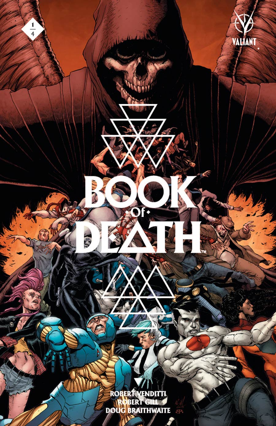Book Of Death #1 Cover A 1st Ptg Regular Robert Gill Cover