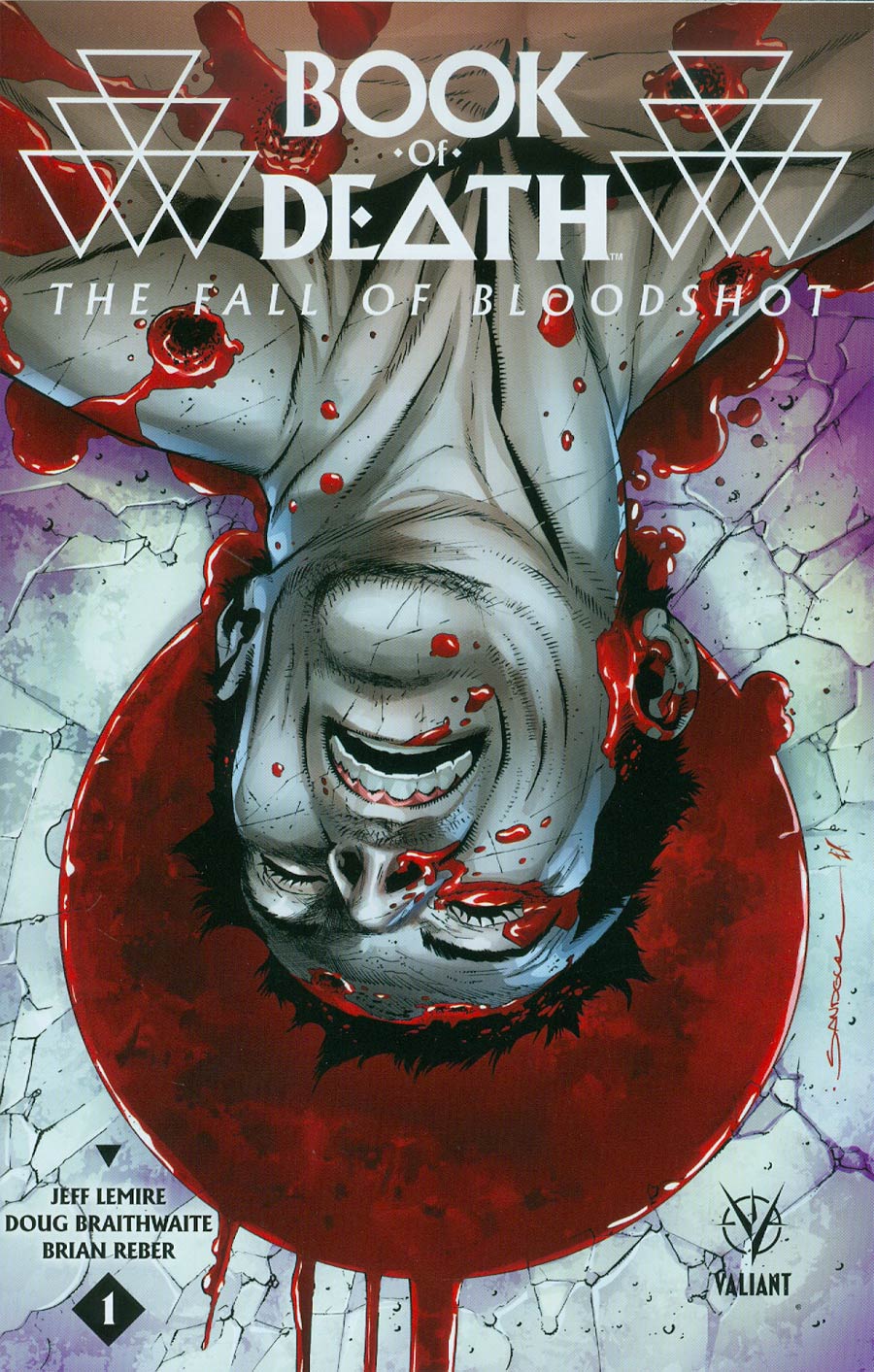 Book Of Death Fall Of Bloodshot #1 Cover A 1st Ptg Regular Rafa Sandoval Cover
