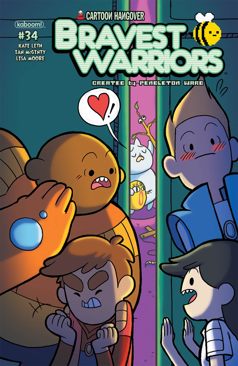 Bravest Warriors #34 Cover B Variant Jina Noh Subscription Cover